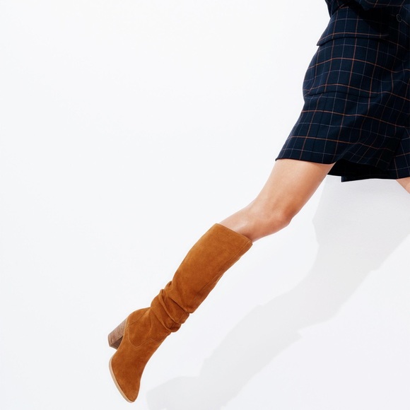 Nine West, Abee Pointed-Toe Knee-High Suede Boots - Picture 12 of 16